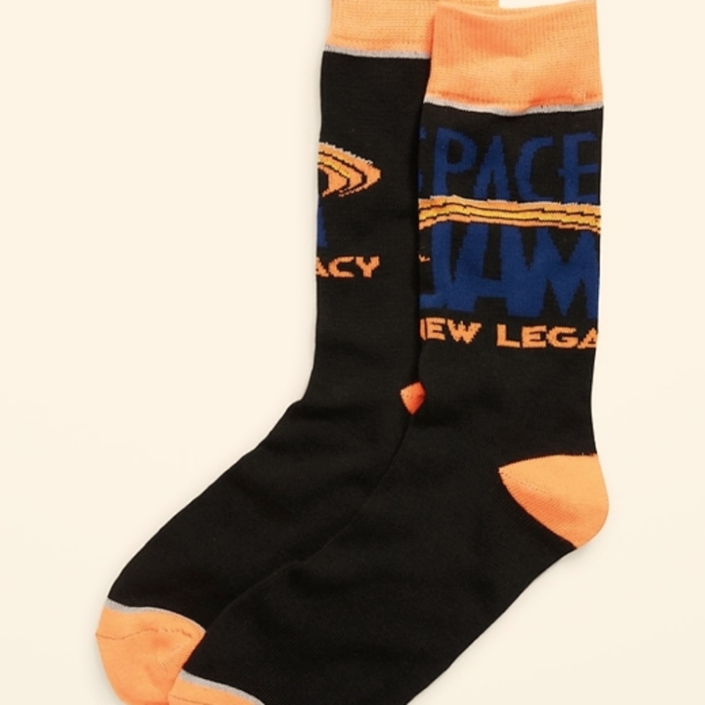 Brand New Space Jam socks